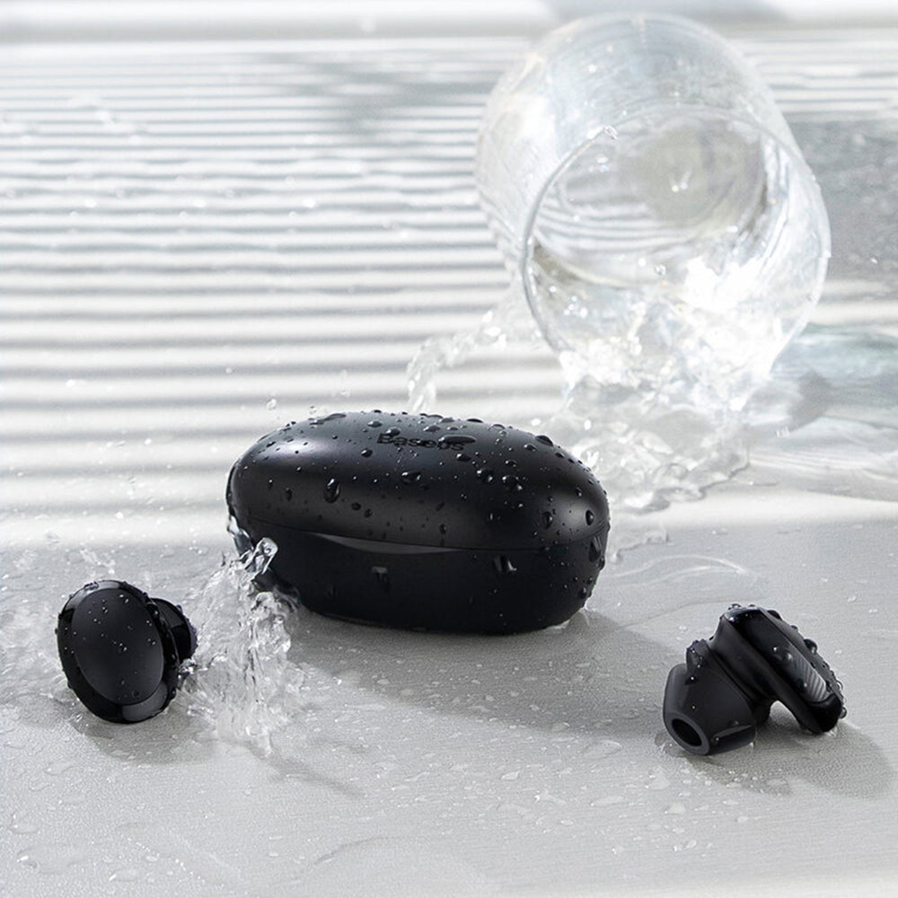 Handsfree Bluetooth Baseus Encok W11, TWS, Czarny NGTW060001