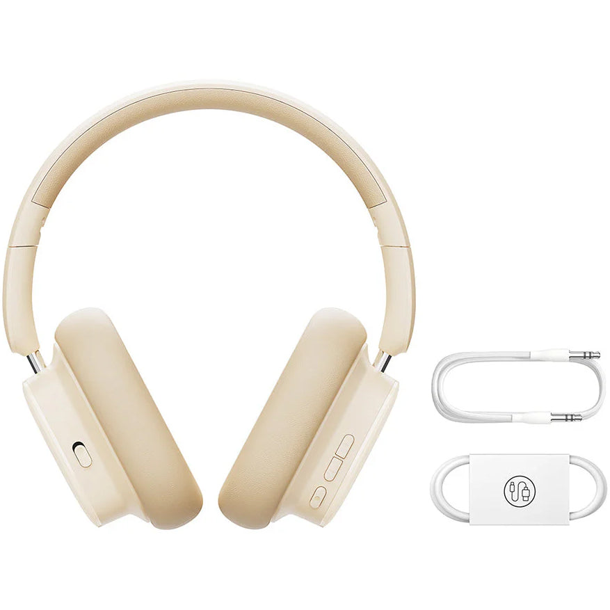 Handsfree Bluetooth Baseus Bowie H1i, A2DP, ANC, Biały A00050402223-00