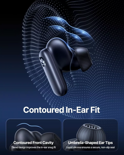 Baseus Inspire XP1 Sound by Bose Bluetooth Handsfree, TWS, ANC, Black A0010902