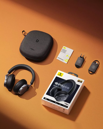 Handsfree Bluetooth Baseus Inspire XH1 Sound by Bose, A2DP, ANC, Czarny A00085701123-00