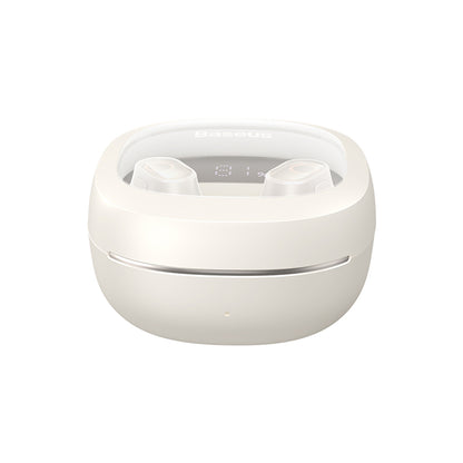 Handsfree Bluetooth Baseus WM02+, TWS, Biały NGTW370302