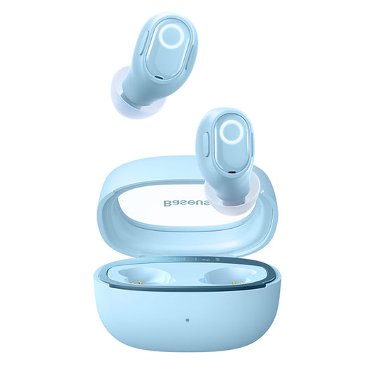Handsfree Bluetooth Baseus WM02+, TWS, Niebieski NGTW370303