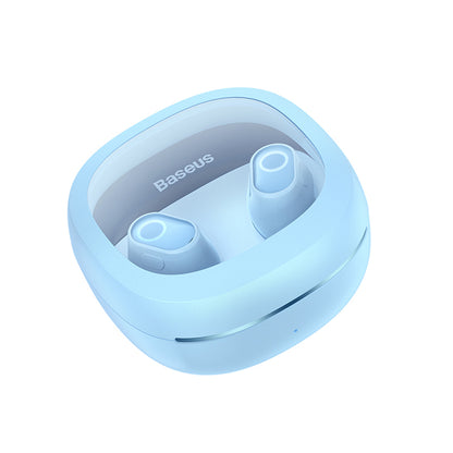Handsfree Bluetooth Baseus WM02+, TWS, Niebieski NGTW370303