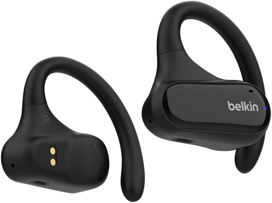 Zestaw słuchawkowy Bluetooth Belkin SoundForm ClearFit, TWS, Multipoint, Czarny AUC013ctBK