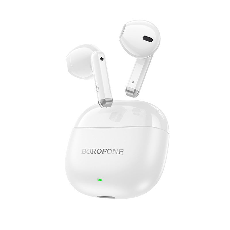 Handsfree Bluetooth Borofone BW88 Deep Rhyme, TWS, Biały