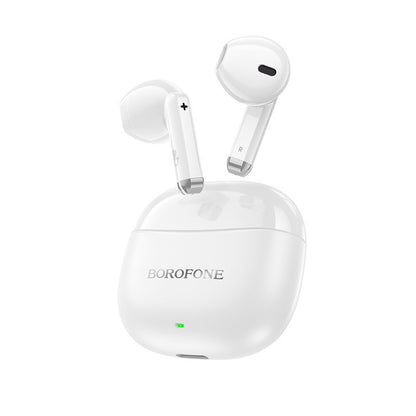 Handsfree Bluetooth Borofone BW88 Deep Rhyme, TWS, Biały