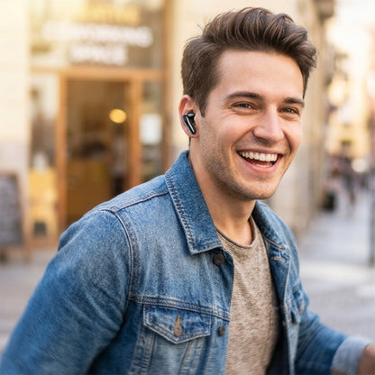 Borofone BW96 Mellow Bluetooth Handsfree, TWS, White