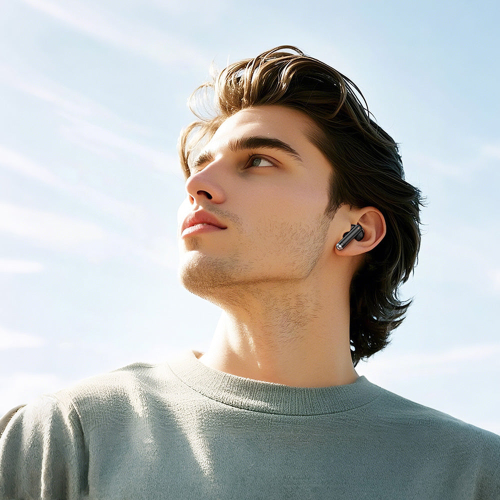 Handsfree Bluetooth Borofone FQ10 Joyful, TWS, Czarny