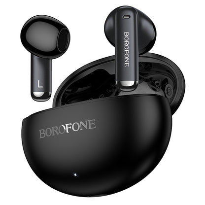 Zestaw słuchawkowy Bluetooth Borofone FQ12 Nice, TWS, Czarny