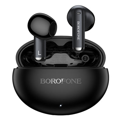 Zestaw słuchawkowy Bluetooth Borofone FQ12 Nice, TWS, Czarny