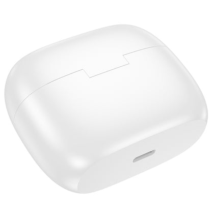 Słuchawki Bluetooth Borofone FQ7 Treasure, TWS, ANC, MultiPoint, Białe