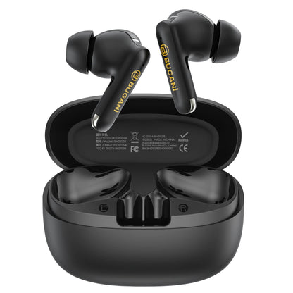 Zestaw słuchawkowy Bluetooth Bugani Freebuds B20, TWS, ANC, Czarny