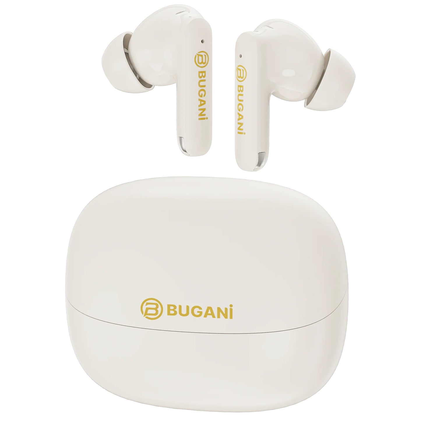 Zestaw słuchawkowy Bluetooth Bugani Freebuds B20, TWS, ANC, Jasny kremowy