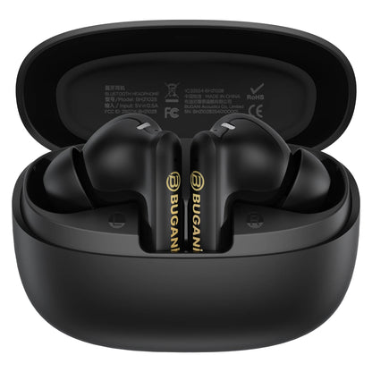 Zestaw słuchawkowy Bluetooth Bugani Freebuds B20, TWS, ANC, Czarny