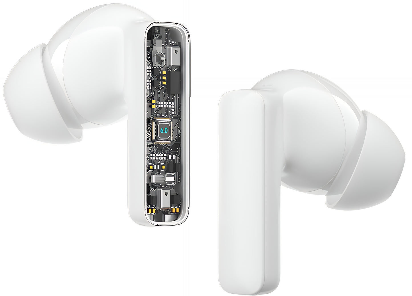 Handsfree Bluetooth BWOO BW40, TWS, ANC, Biały