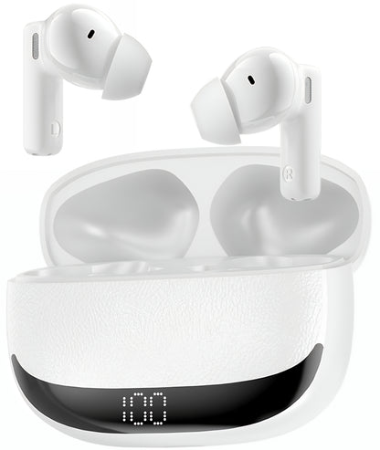 Handsfree Bluetooth BWOO BW40, TWS, ANC, Biały
