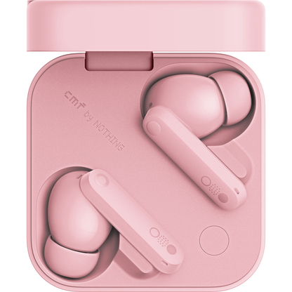 Zestaw słuchawkowy Bluetooth CMF by Nothing Buds Pro 2, TWS, ANC, MultiPoint, Różowy
