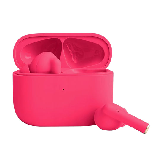 Zestaw głośnomówiący Bluetooth Colourum CTWS-02, TWS, magenta