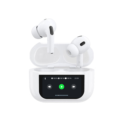 Handsfree Bluetooth Dudao U19 Display, TWS, Biały