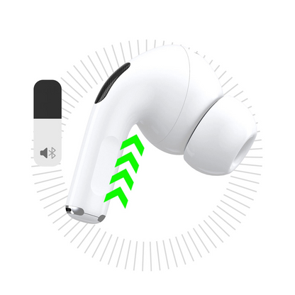 Handsfree Bluetooth Dudao U19 Display, TWS, White, Resealed