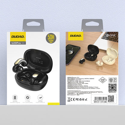 Słuchawki Bluetooth Dudao U20, TWS, Czarne