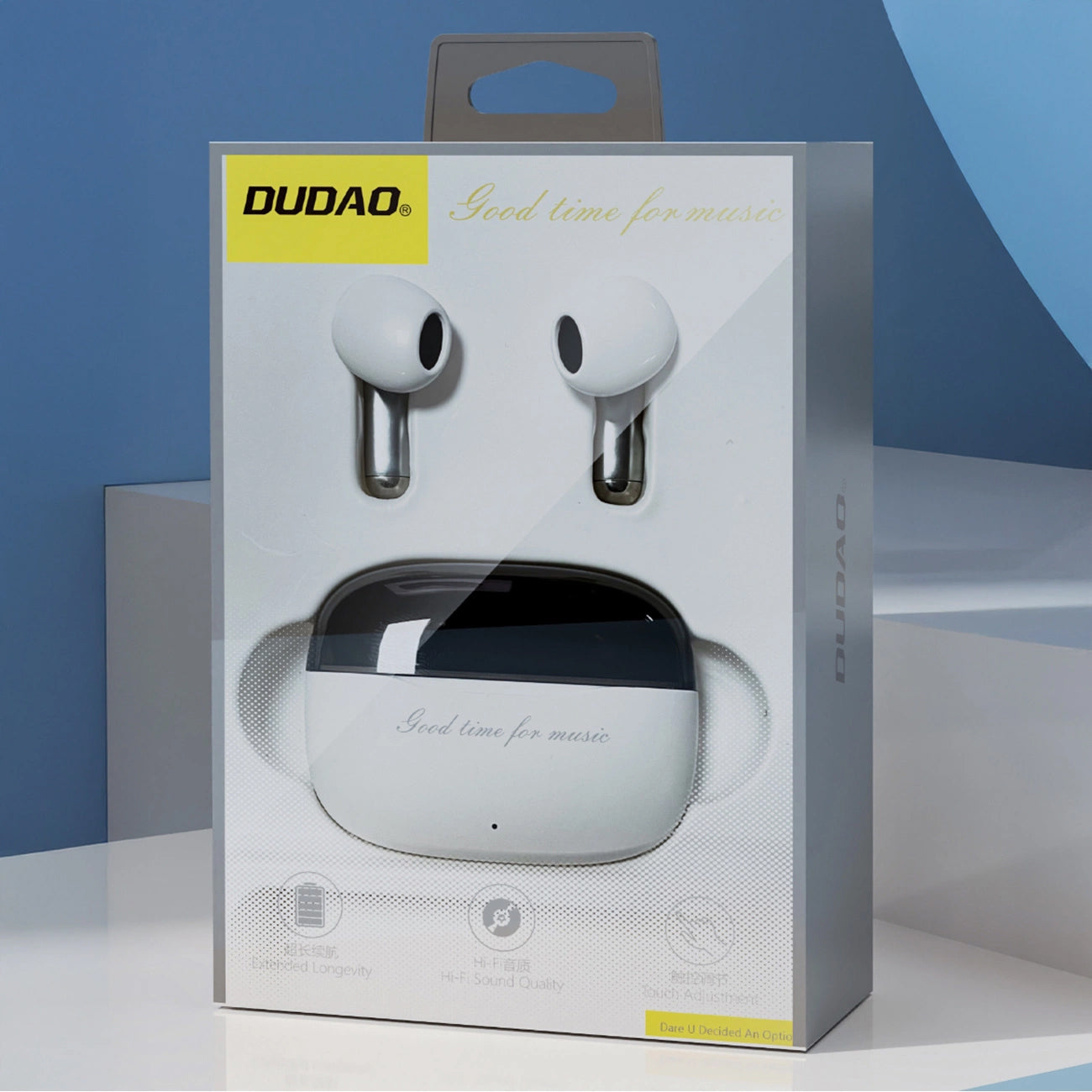 Słuchawki Bluetooth Dudao U8, TWS, Białe
