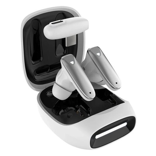 Handsfree Bluetooth Fixed Pods, TWS, Biały