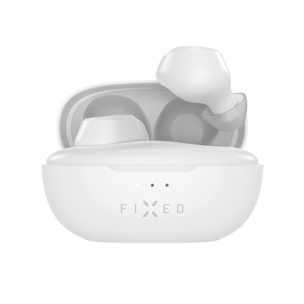 Handsfree Bluetooth Fixed, TWS, Biały