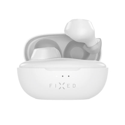 Handsfree Bluetooth Fixed, TWS, Biały