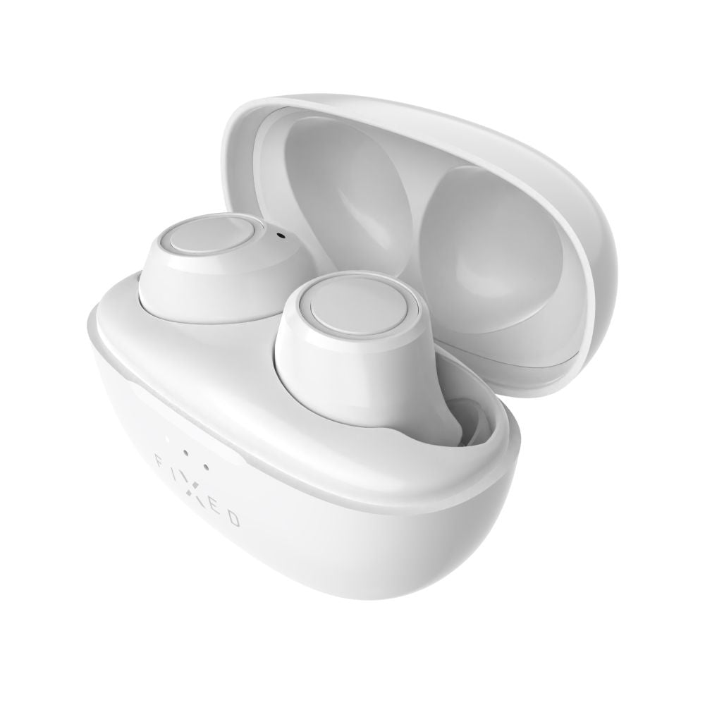 Handsfree Bluetooth Fixed, TWS, Biały