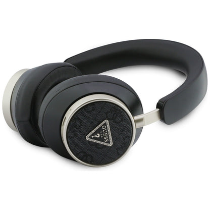 Handsfree Bluetooth Guess 4G Gold Triangle Logo, A2DP, Czarny
