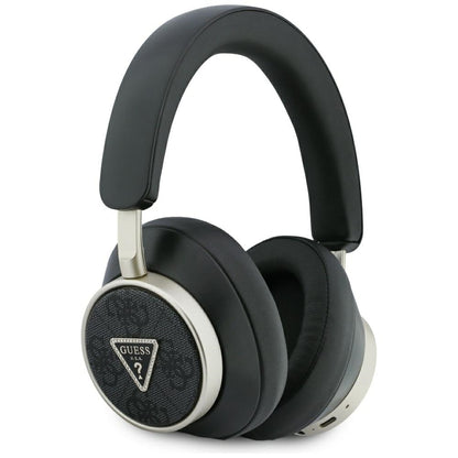 Handsfree Bluetooth Guess 4G Gold Triangle Logo, A2DP, Czarny