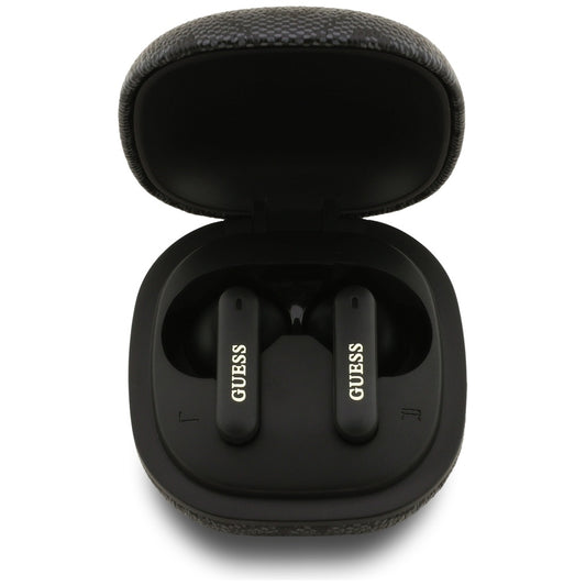 Handsfree Bluetooth Guess 4G Classic Metal Logo, TWS, Czarny