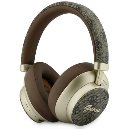 Handsfree Bluetooth Guess 4G Gold Script Metal, A2DP, Brązowy