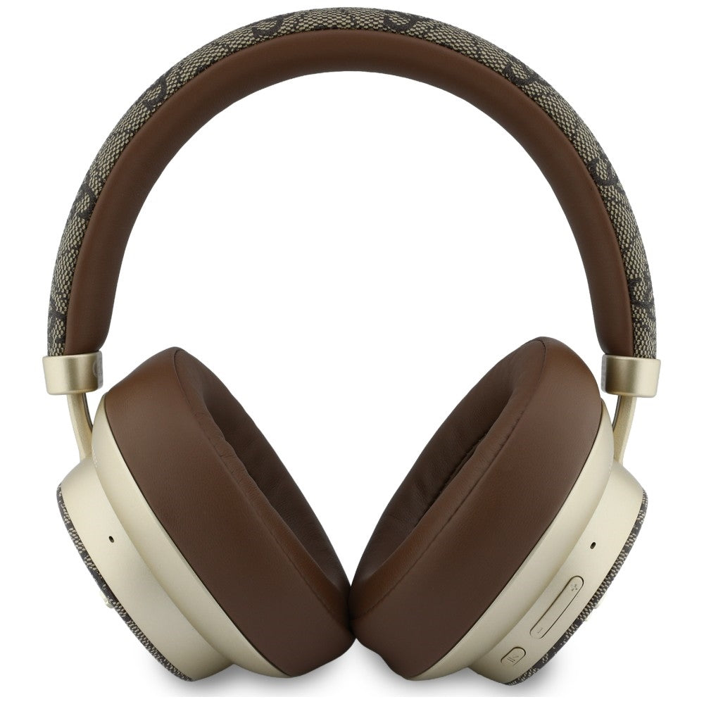 Handsfree Bluetooth Guess 4G Gold Script Metal, A2DP, Brązowy