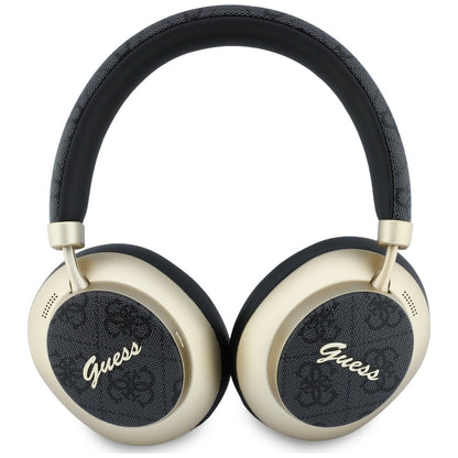 Handsfree Bluetooth Guess 4G Gold Script Metal, A2DP, Czarny