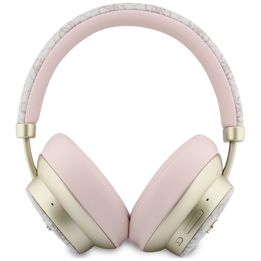 Handsfree Bluetooth Guess 4G Gold Script Metal, A2DP, Pink
