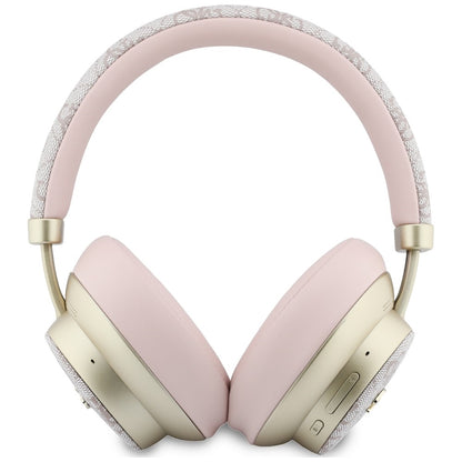 Handsfree Bluetooth Guess 4G Gold Script Metal, A2DP, Pink