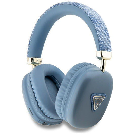 Handsfree Bluetooth Guess 4G Gold Triangle Logo, A2DP, Niebieski