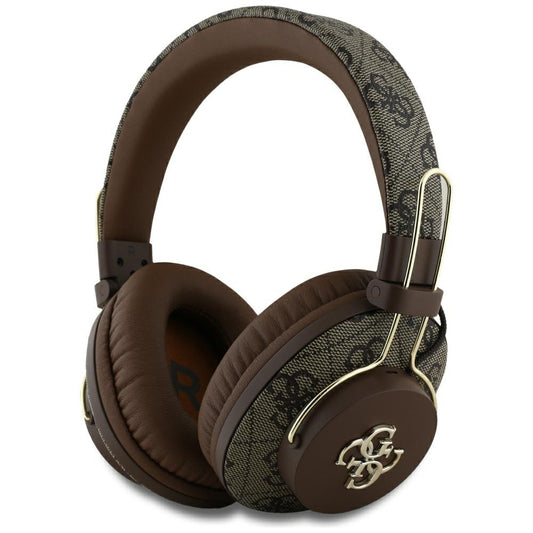 Handsfree Bluetooth Guess 4G Metal Logo, A2DP, Brązowy
