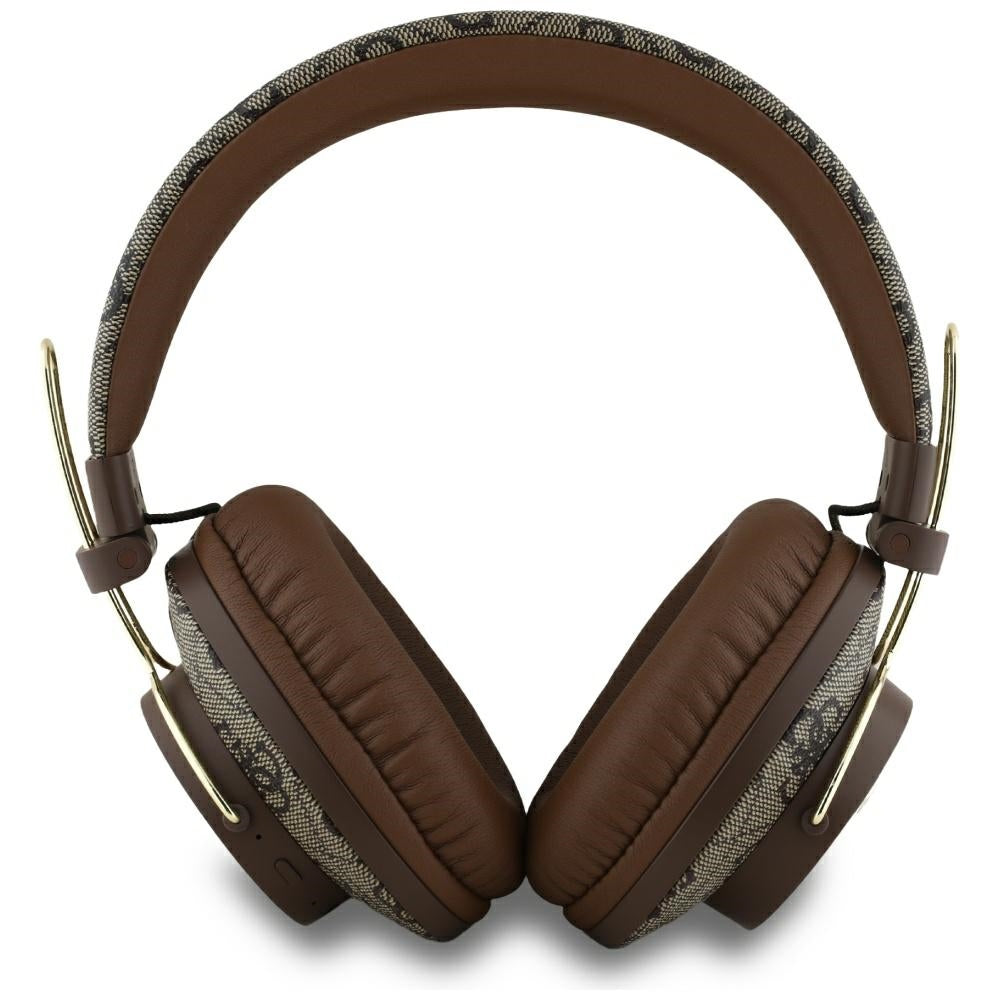 Handsfree Bluetooth Guess 4G Metal Logo, A2DP, Brązowy