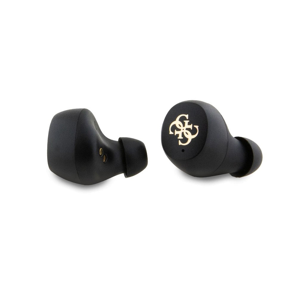Bezprzewodowy zestaw słuchawkowy Bluetooth Guess 4G Metal, TWS, Różowy
