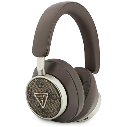 Handsfree Bluetooth Guess 4G Gold Triangle Logo, A2DP, Brązowy