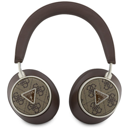 Handsfree Bluetooth Guess 4G Gold Triangle Logo, A2DP, Brązowy