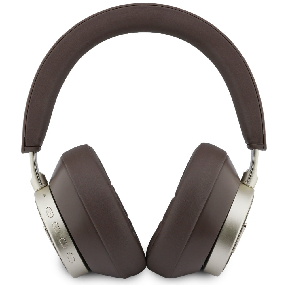 Handsfree Bluetooth Guess 4G Gold Triangle Logo, A2DP, Brązowy