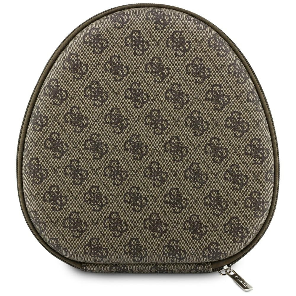 Handsfree Bluetooth Guess 4G Gold Triangle Logo, A2DP, Brązowy