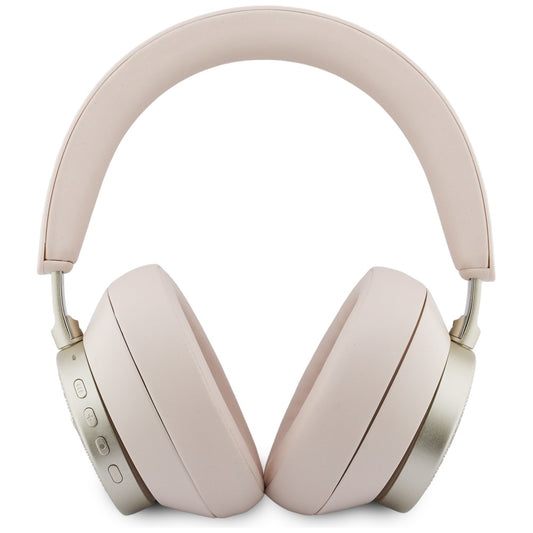 Bezprzewodowy zestaw słuchawkowy Bluetooth Guess 4G Gold Triangle Logo, A2DP, Różowy
