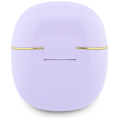 Handsfree Bluetooth Guess Glossy Gold Line Classic, TWS, Purple