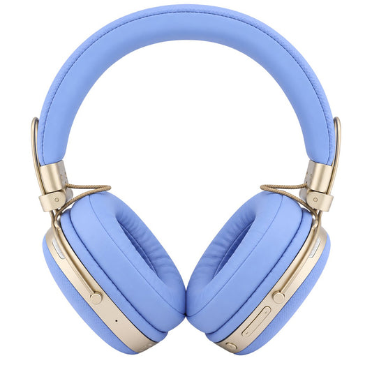 Zestaw głośnomówiący Bluetooth Guess Grained Triangle Logo, A2DP, niebieski