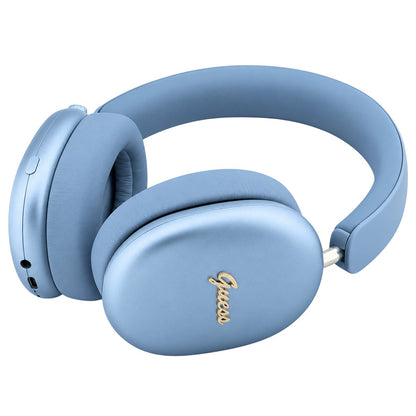 Guess Metal Script Logo Bluetooth Handsfree, A2DP, Blue